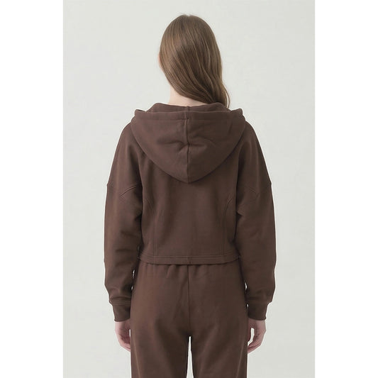 Georgia Cotton Shorty Zip-up