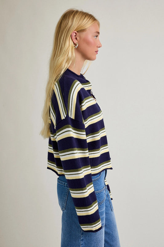 Amelia Stripe Sweater
