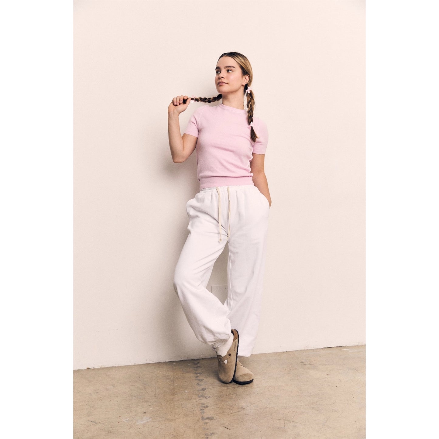TBL - Contrast Fineyarn Sweater Top