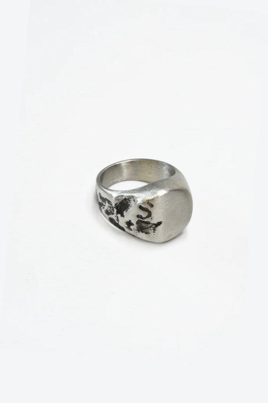 Distressed Steel Ring