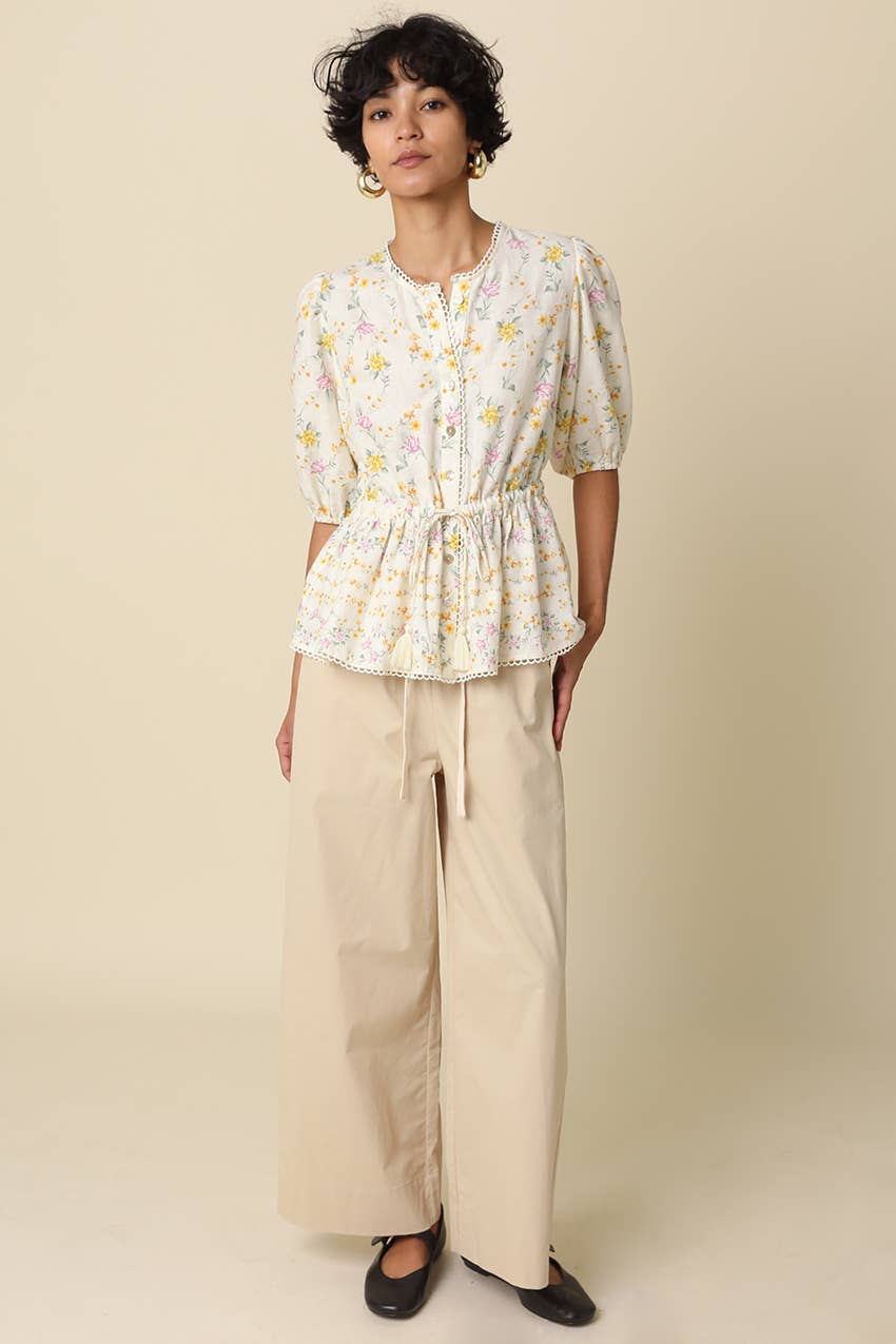 Natalie Wide-Leg Pants