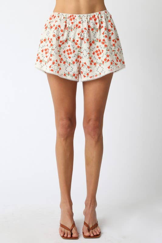 Lealie Floral Shorts