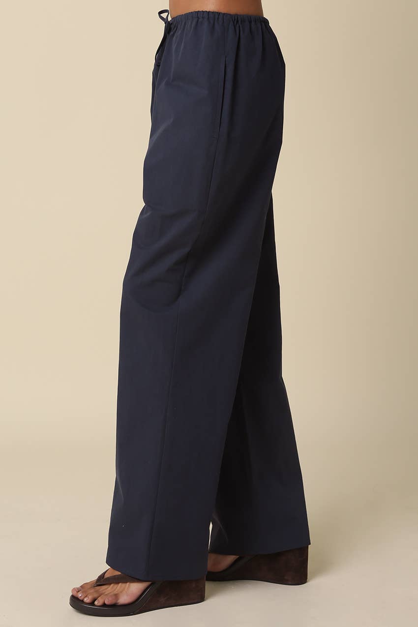 Kathy Cotton Drawstring Pants