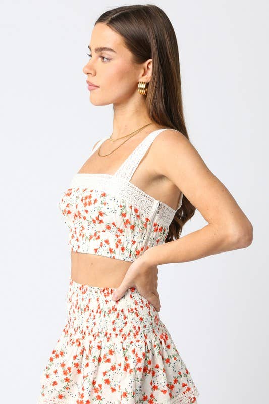 Marissa Floral Top