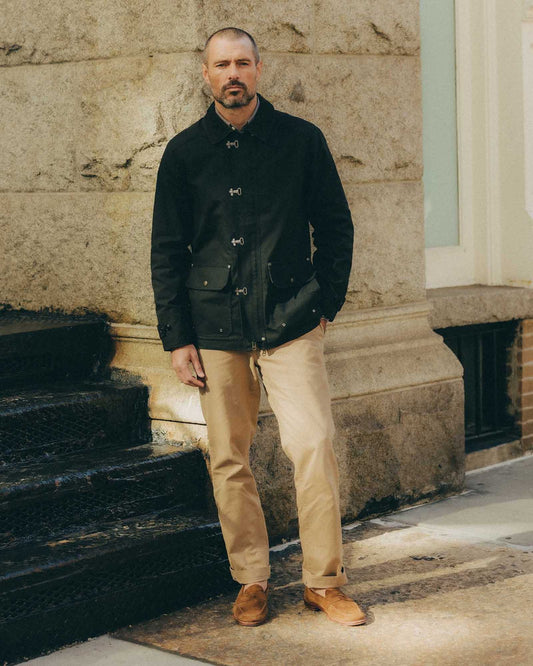 Taylor Stitch - The Cinder Jacket | Coal Dry Wax