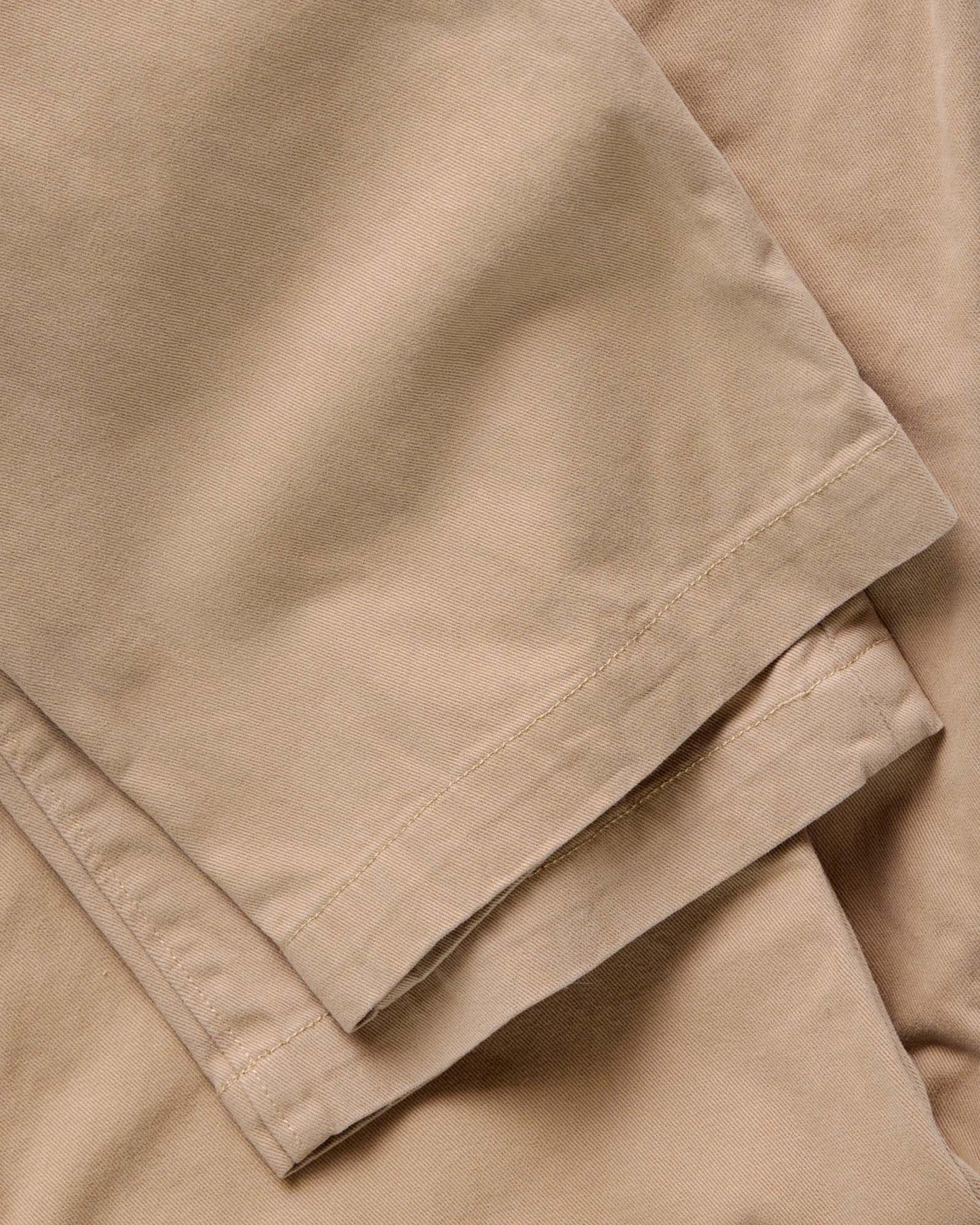 The Straight Foundation Pant in Organic Khaki