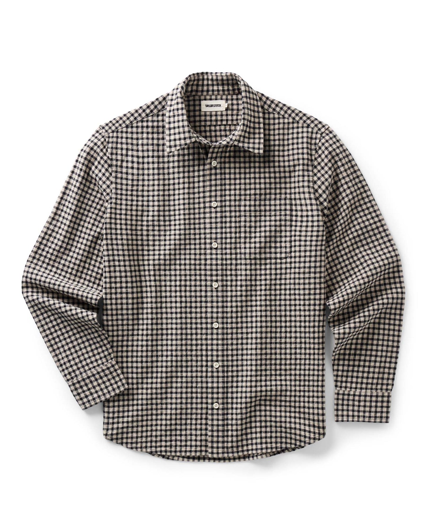 The California Shirt- Black Check Gingham