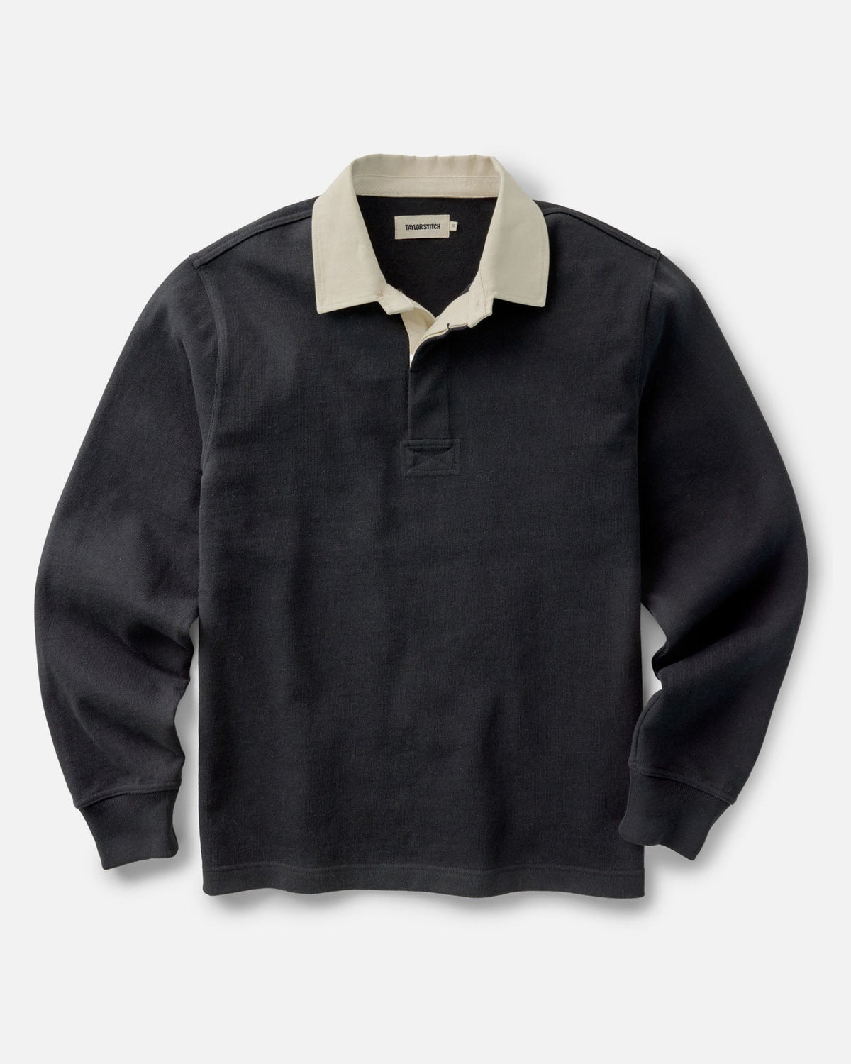 Taylor Stitch - The Rugby Shirt in Coal