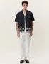 Les Deux - Border Embroidery SS Shirt