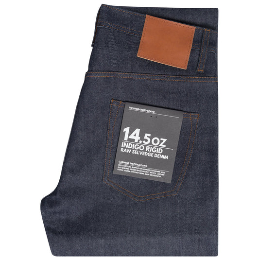 Unbranded Brand - 14.5 Indigo Selvedge Tapered Fit