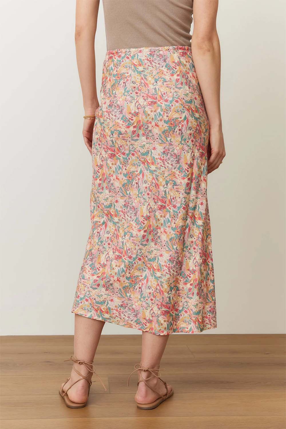 Marine Layer Avery Hemp Midi Skirt